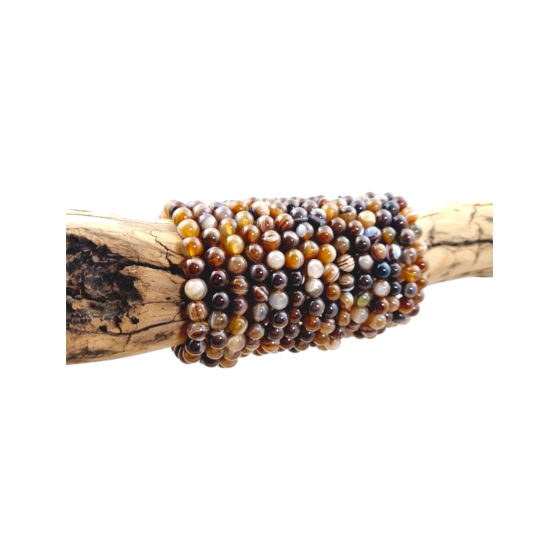 Bracelet agate Botswana...