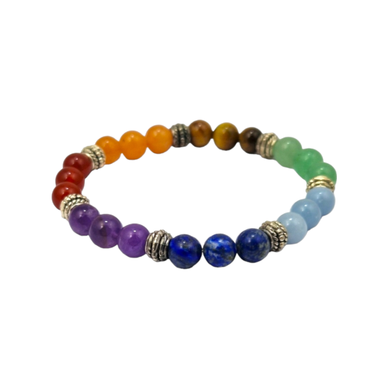 Bracelet 7 chakras avec...
