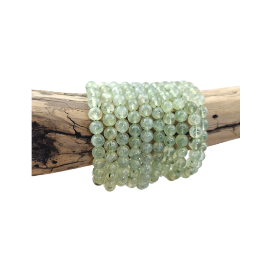 Bracelet préhnite perles A