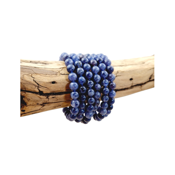 Bracelet iolite perles A