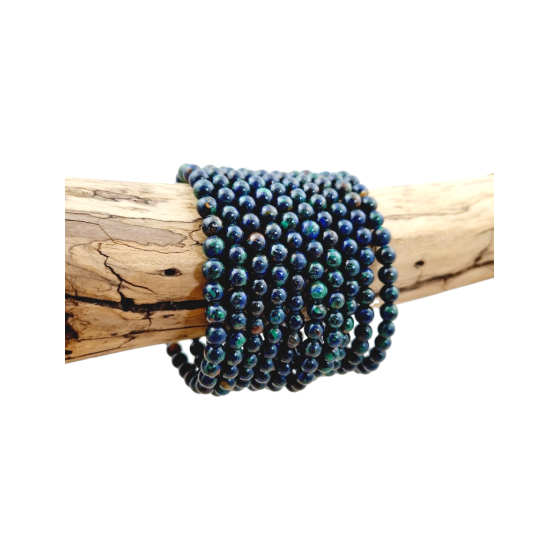 Bracelet azurite malachite...