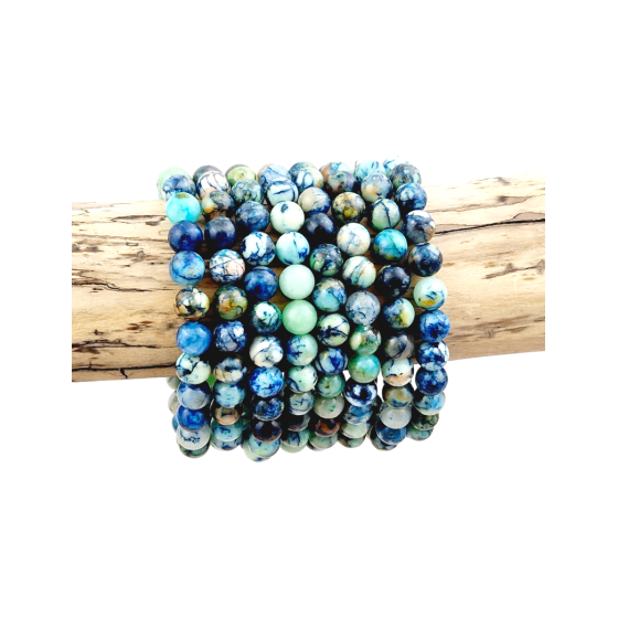 Bracelet turquoise azurite...