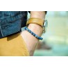 bracelet lapis lazuli femme