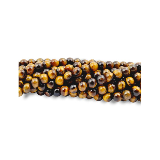 Fil Oeil de Tigre perles AA