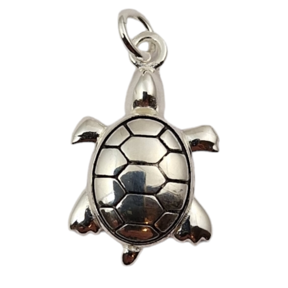 Pendentif tortue sculptée...