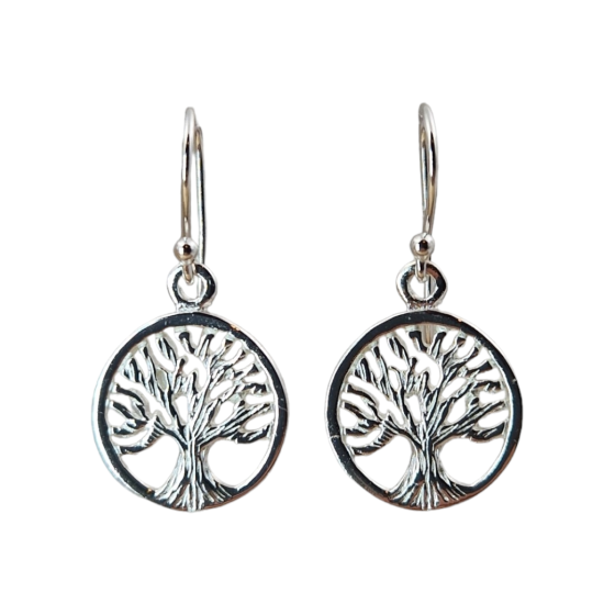 Boucles d'oreilles arbre de...