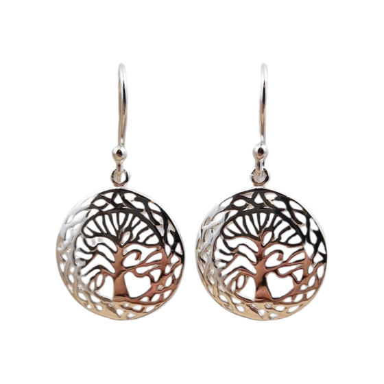 Boucles d'oreilles arbre de...