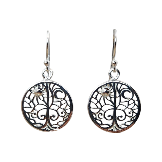 Boucles d'oreilles arbre de...