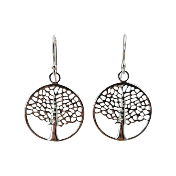 Boucles d'oreilles arbre de...