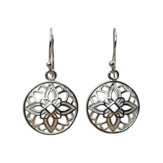 Boucles d'oreilles fleur 2...