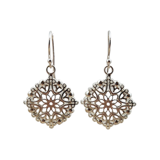 Boucles d'oreilles fleur 2...