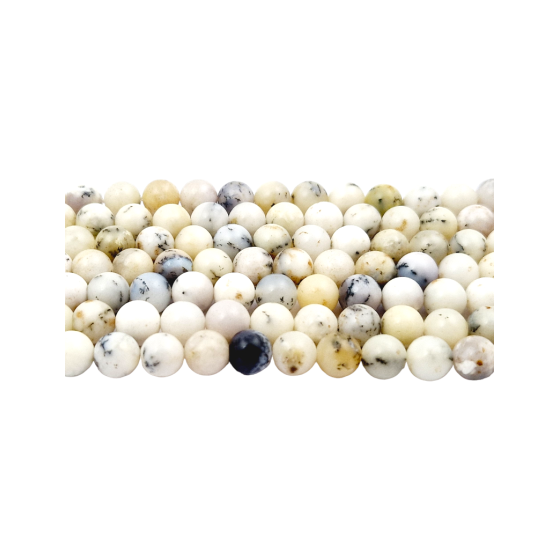 Fil Agate dendrite perles A