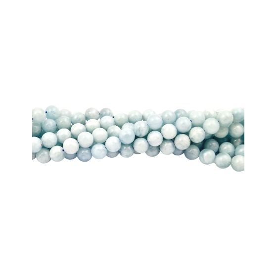 Fil Aigue Marine perles AB