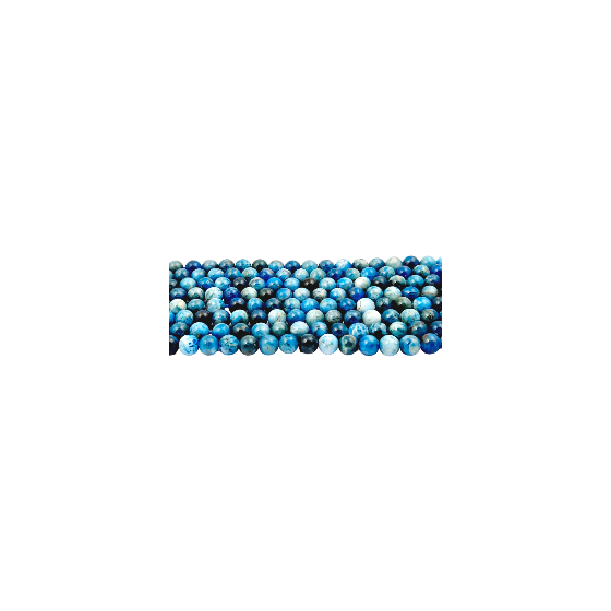 Fil Apatite bleue perles A