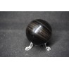 Sphère obsidienne - oeil céleste (5,4 cm)