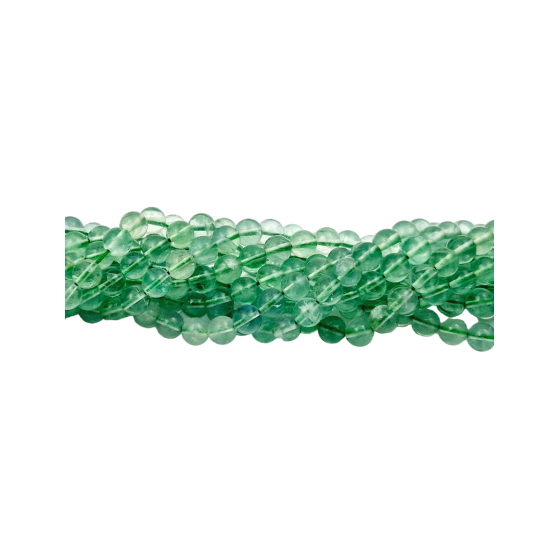 Fil fluorite verte perles A