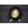Sphère obsidienne - oeil céleste (6,1 cm)