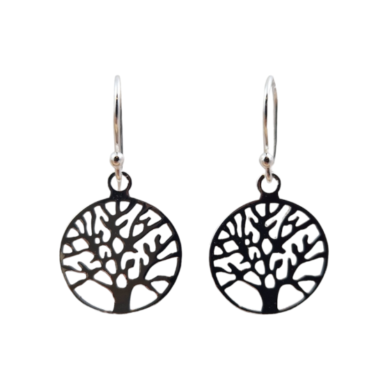 Boucles d'oreilles arbre de...