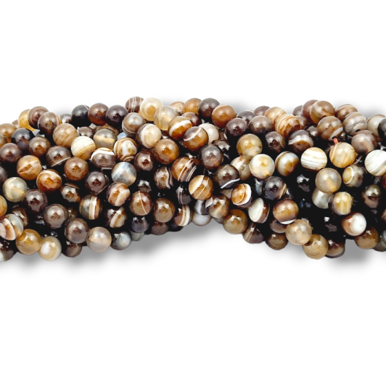 Fil Agate Botswana marron...