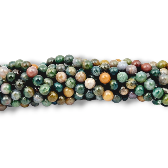 Fil Agate Indienne perle AA