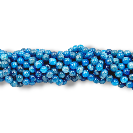 Fil Apatite bleue perles AA