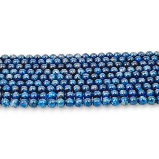 Fil Apatite bleu foncé...