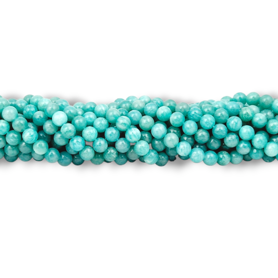 Fil Amazonite Pérou perles AA