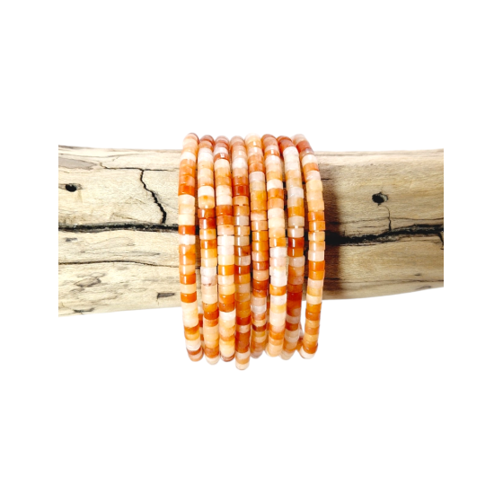 Bracelet Cornaline perles...