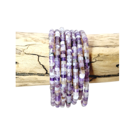 Bracelet Améthyste perles...