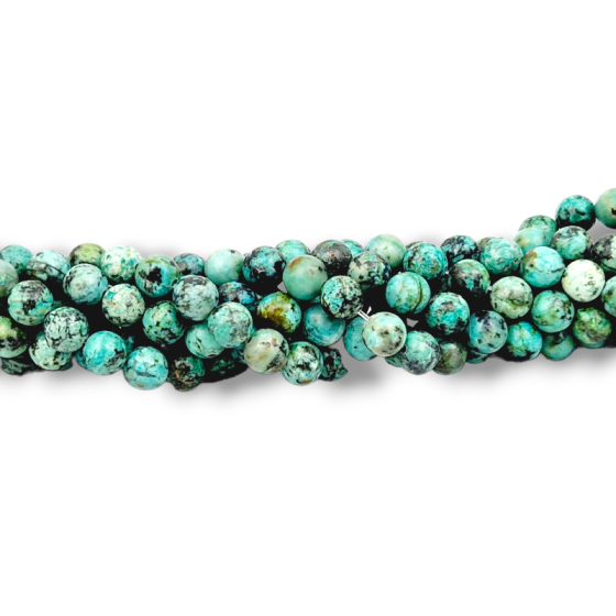 Fil turquoise africaine...