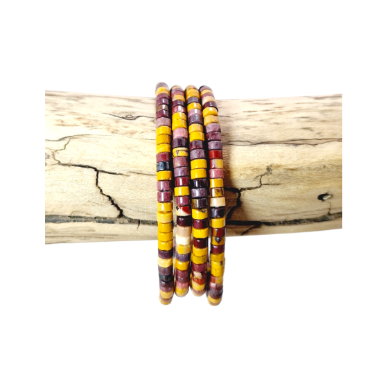 Bracelet Jaspe Mokaïte...