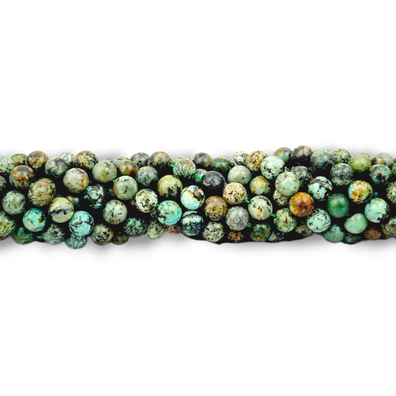 Fil turquoise africaine...