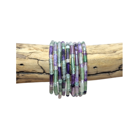 Bracelet fluorite mix...