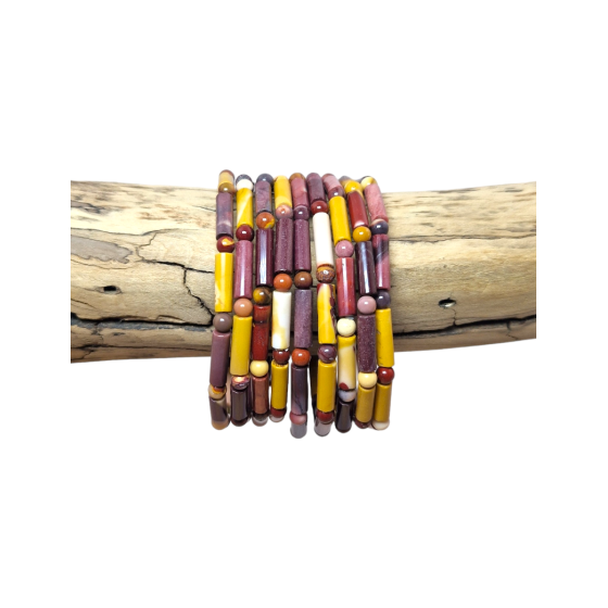 Bracelet Jaspe Mokaïte...