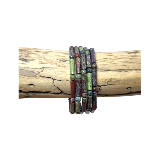 Bracelet Jaspe Sang de...