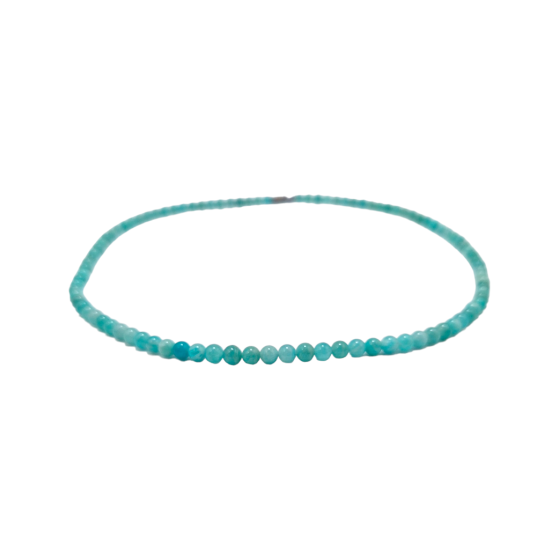 Collier Amazonite perles AA