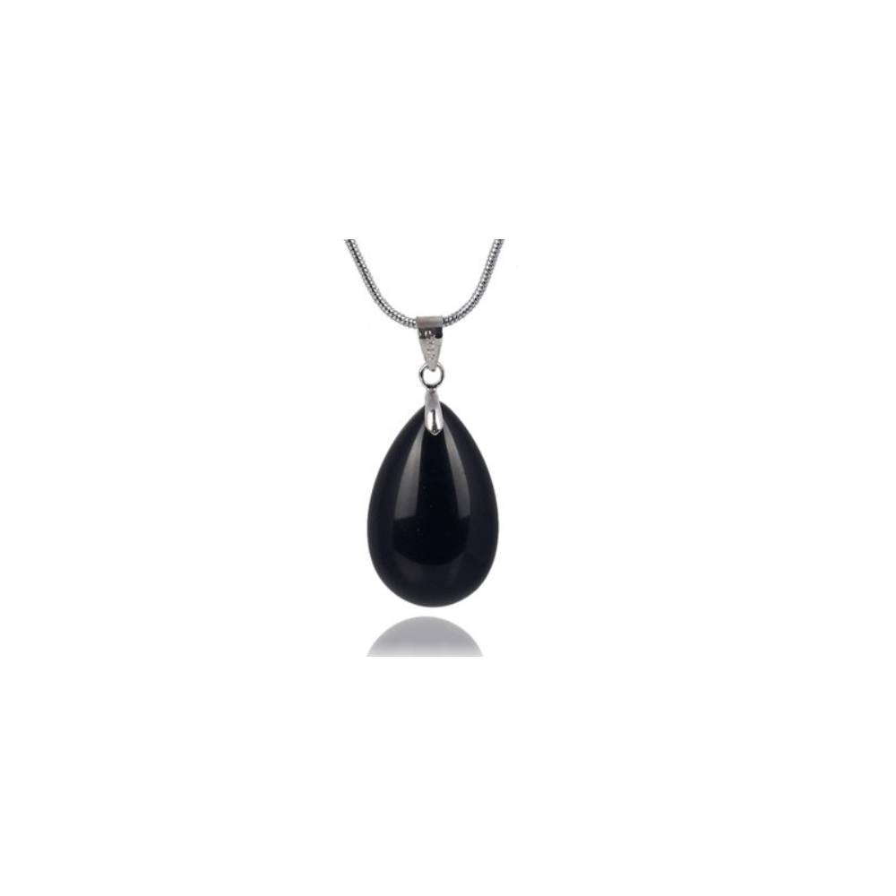 Pendentif Obsidienne Noire