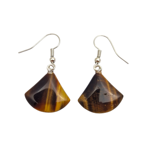 Boucles d'oreilles éventail