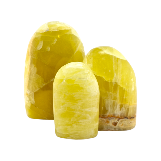 Forme Libre Calcite Jaune A