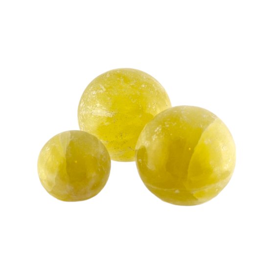 Sphère Calcite jaune A