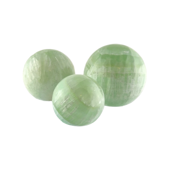 Sphère Calcite verte A