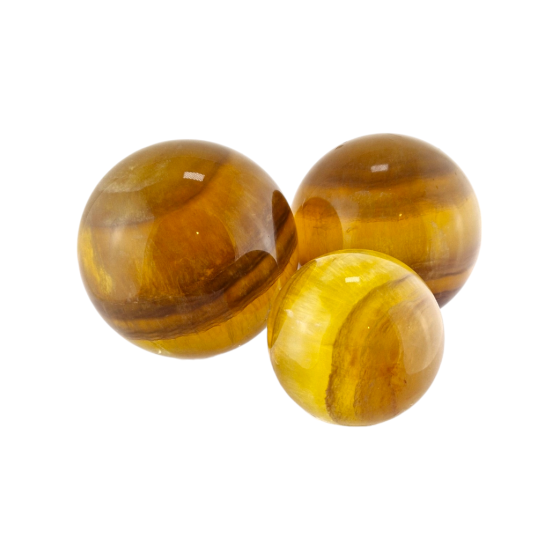 Sphère Fluorite jaune A