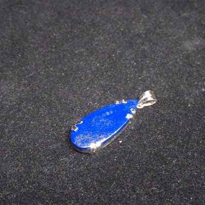 Pendentif Lapis Lazuli - Serti Argent 925 - Mexico...