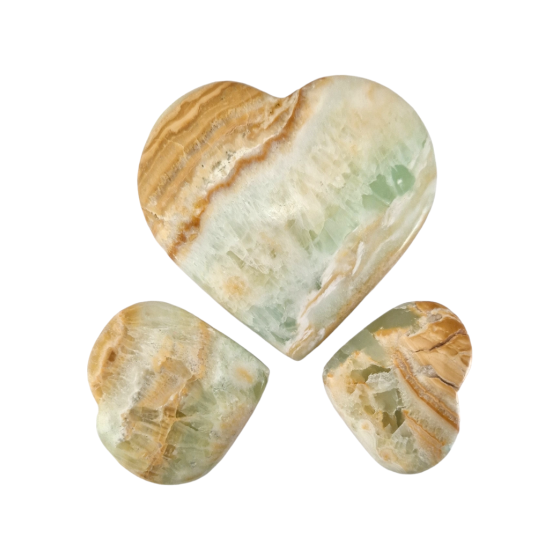 Coeur 5 - 10 cm Calcite des...