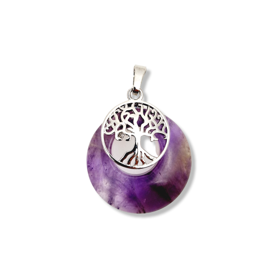 Pendentif donut arbre de vie