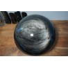 Sphère xxl en obsidienne argentée 25 cm mexico obsidienne