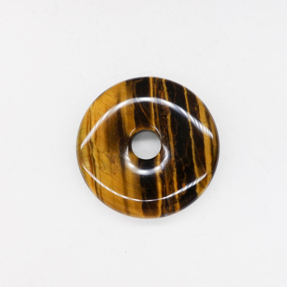 Pendentif Donut oeil de tigre