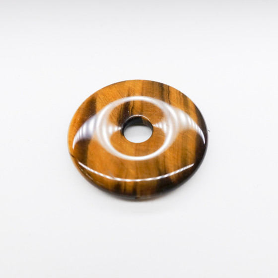 Pendentif Donuts oeil de tigre