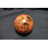 5.5 cm Sphère obsidienne acajou