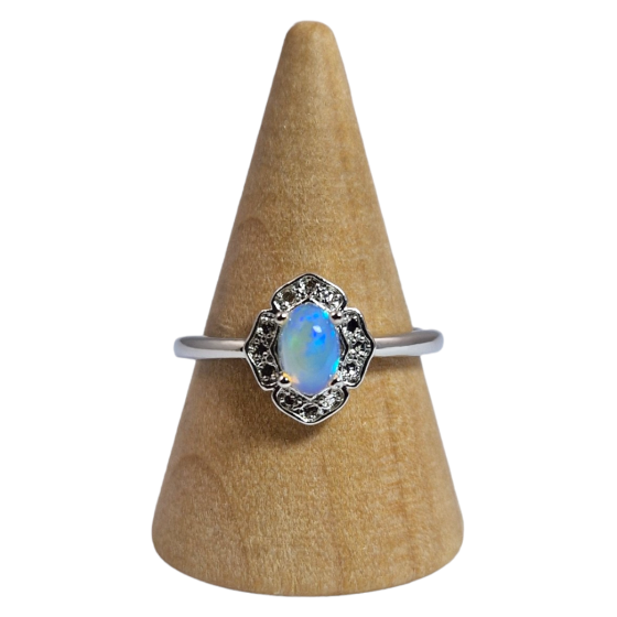 Bague opale 7